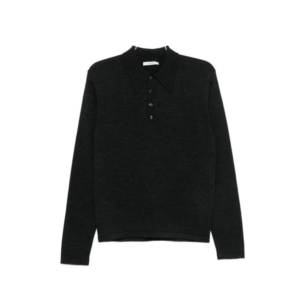 Lemaire Men Wool Polo Shirt